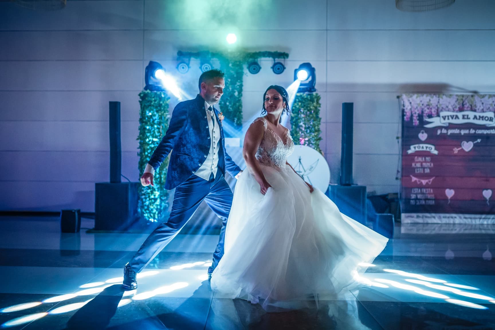 Fotografía de boda baile de Claudia & Raúl